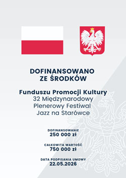 Festiwal Jazz na Starówce - sfinansowano ze środków